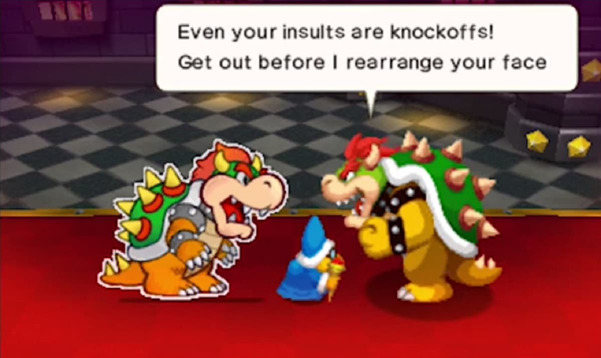 Mario & Luigi Paper Jam Bowser vs Bowser Gameplay Screenshot 3DS
