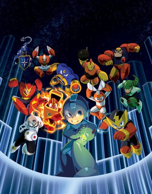 Mega Man Legacy Collection artwork
