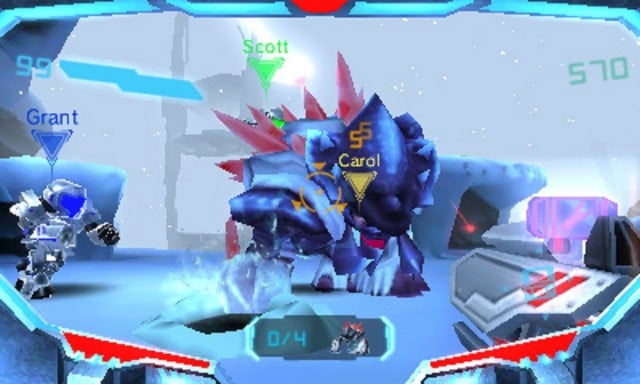 Metroid Prime Federation Force Gameplay Screenshot Ice Monster 3DS