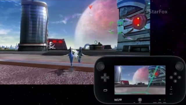 Star Fox Zero Wii U GamePlay Screenshot GamePad Cockpit View Walker