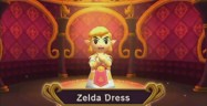 The Legend of Zelda Triforce Heroes Zelda Dress Link Costume Link Is A Girl Gameplay Screenshot 3DS