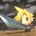 World of Final Fantasy Cloud Buster Sword Gameplay Screenshot