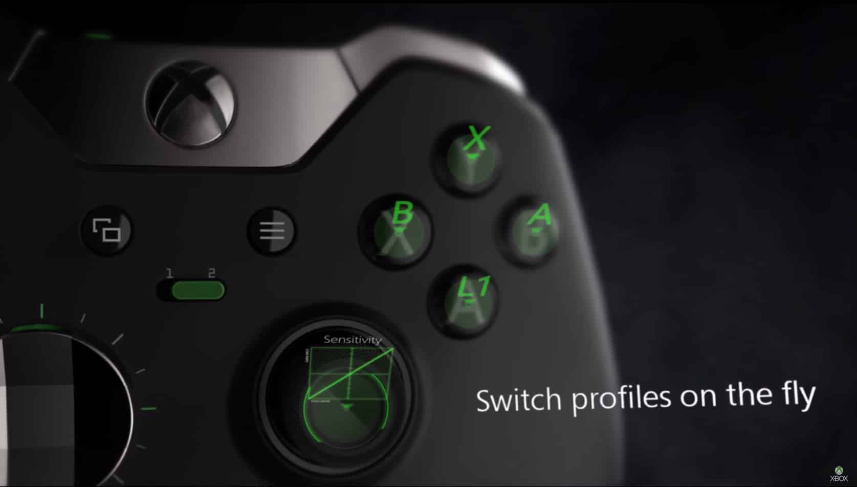Xbox One Elite Controller Switch Profiles On the Fly Customize Button Layout Microsoft