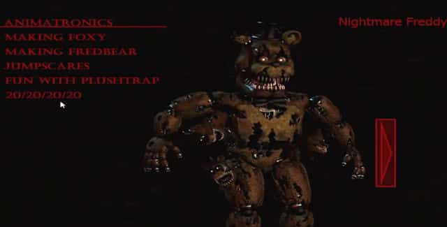 five night at freddy 4 pc
