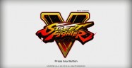 Street Fighter V Beta Title Screen