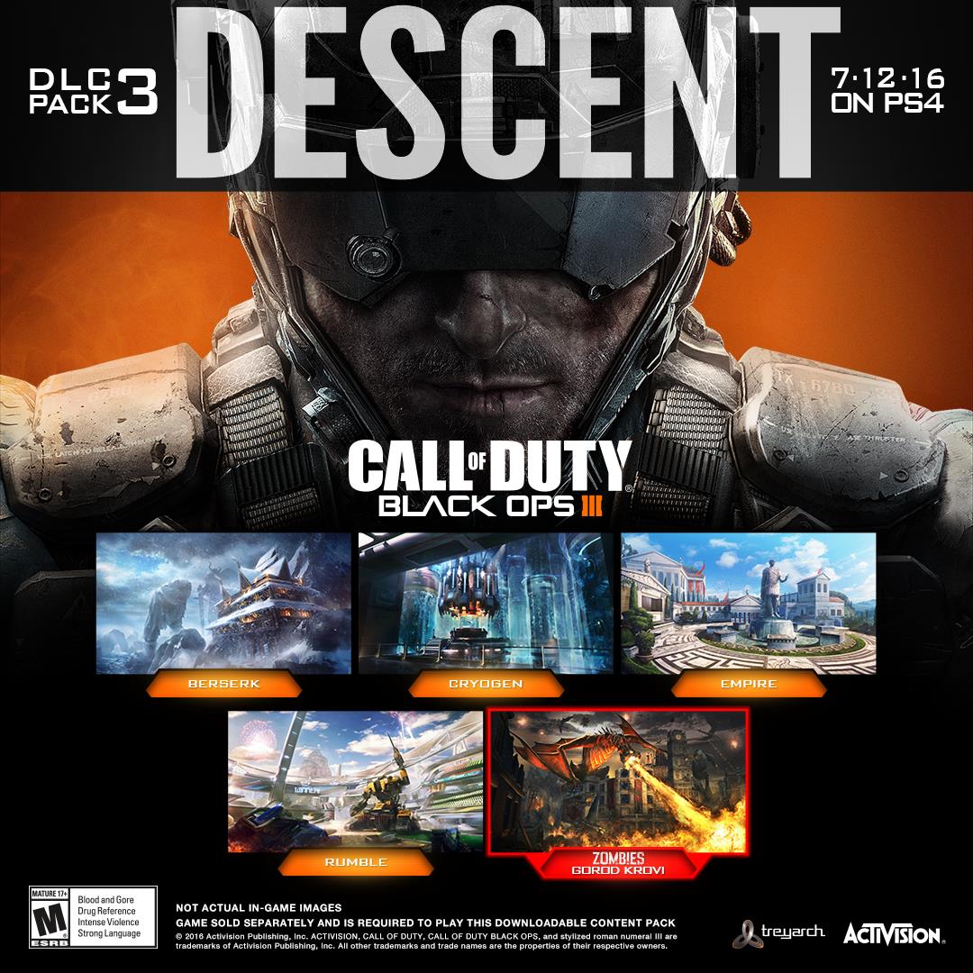 Call of Duty: Black Ops 3 DLC Pack 3 Descent