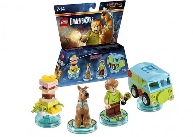 Lego Dimensions Scooby Doo Team Pack Toys and Accessories
