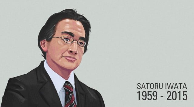 Iwata RIP Cartoon Portrait Fanart by NeoGAF Member Phileep