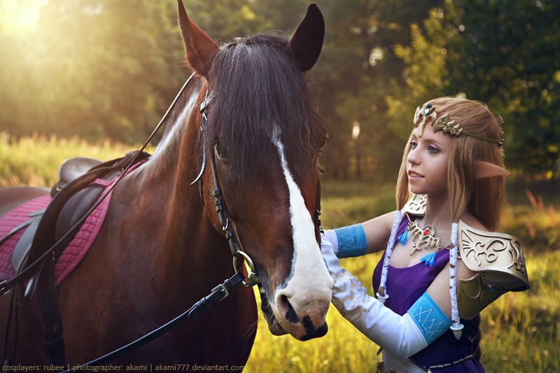 Legend of Epona Cosplay Horse Sense Zelda Starring Rubeeamadare by Akami777