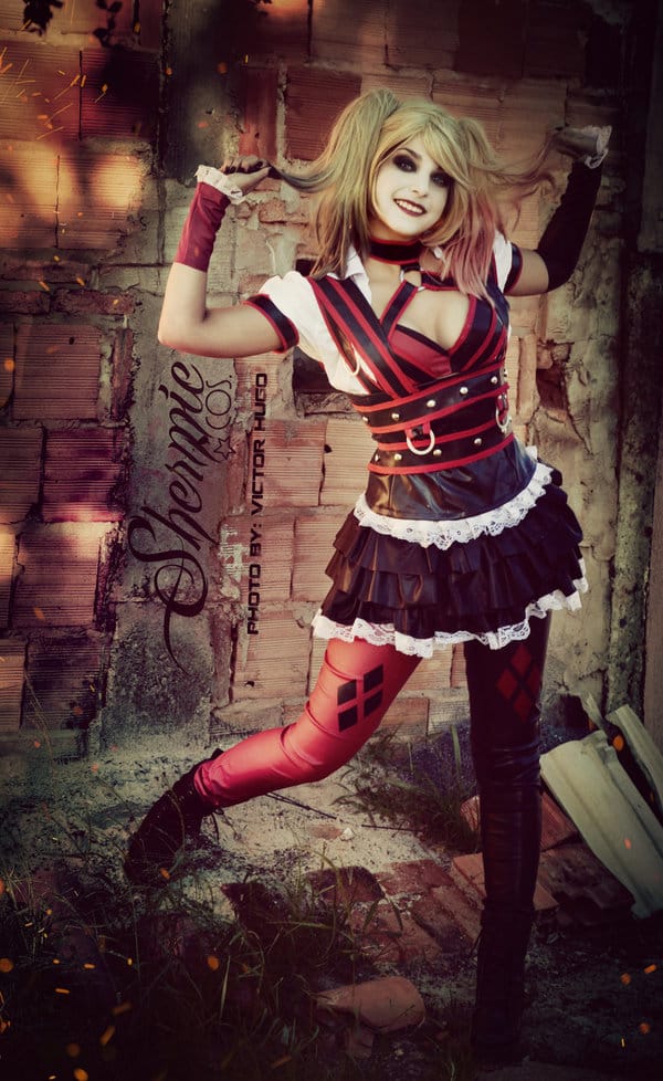 Harley Quinn Shermie Arkham Knight Cosplay Hurry It Up Bats I Dont Have All Day By Victor Hugo