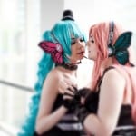 Miku Luka Lesbian Cosplay Love Story Starring DMinorChrystalis and TraumaticCandy by Amaleigh