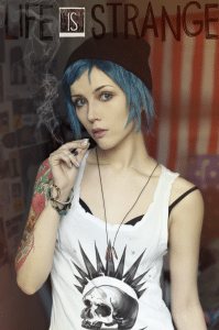 Chloe Smoking Life Is Strange Cosplay by Helen Stifler of Russia
