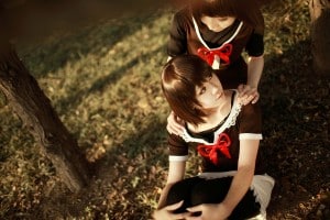 Fatal Frame 2 Cosplay Sisterly Love Mio Mayu by Sakina666