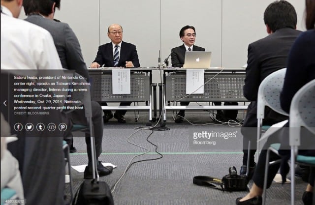 Kimi Nintendo President With Satoru Iwata Tatsumi Kimishima