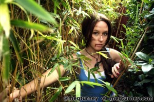 Meg Turney Lara Croft Through the Trees by Matthew W Boman
