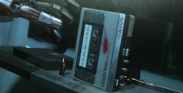 metal gear solid phantom pain cassette tapes