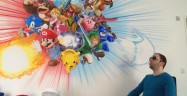 New Super Smash Bros Wall Mural Photo