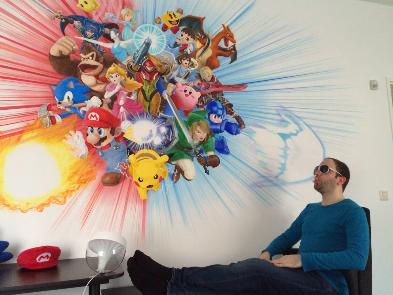 New Super Smash Bros Wall Mural Photo
