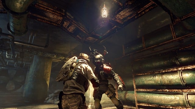 Resident Evil Umbrella Corps Gameplay Screenshot Brainer Melee Attack PS4 PC