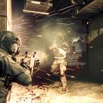 Resident Evil Umbrella Corps Gameplay Screenshot Sparks and Blood PS4 PC