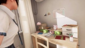 Summer Lesson Japanese Teenage Girls Room Gameplay Screenshot PSVR PS4