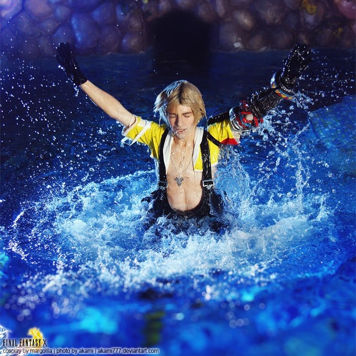 Tidus Cosplay Shimmering Abs of Win Final Fantasy X Starring Margoiiia by Akami777