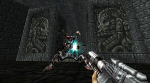 Turok 1 Remake Giant Fly Boss Mantis Catacombs Guardian Enemy PC Gameplay Screenshot