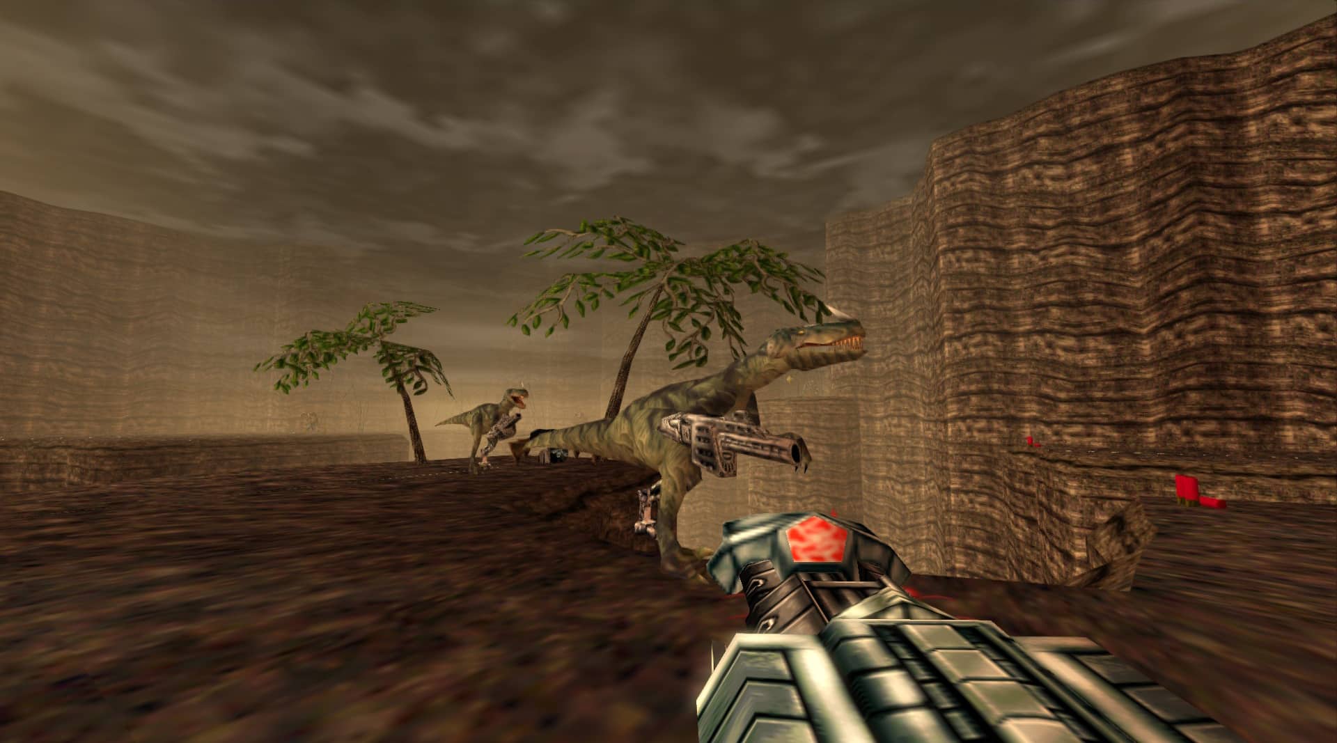 Turok 1 Remake Mech Raptor Lost Land PC Gameplay Screenshot