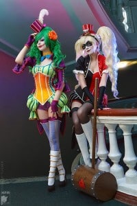 Harley Quinn Cosplay Lady Joker Carnival of Colors