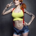 Tattooed Misty Cosplay Sexy Girl by AllThatIsEpic