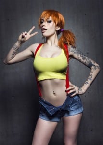 Tattooed Misty Cosplay Sexy Girl by AllThatIsEpic
