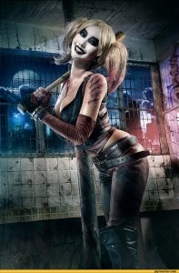 Harley Quinn Cosplay Horror Blood and Bats by Joyreactor