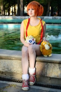 Misty Cosplay Water Fountain With Psyduck Togepi Starring Sanchanclau