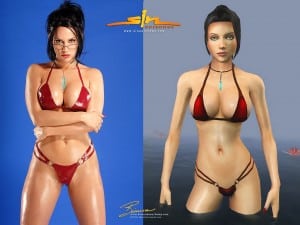 Sin Cosplay Elexis Sinclaire Bikini Starring Bianca Beauchamp by Martin Perreault