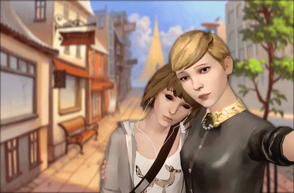 Life Is Strange Fanart Max and Victoria by nses117