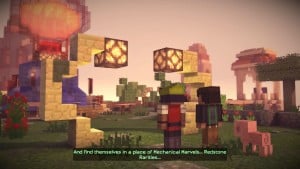 Minecraft: Story Mode Episode 2 Ellegaard Redstone Engineer's Mechanical Marvels World screenshot