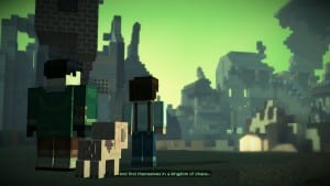 Minecraft: Story Mode Episode 2 Magnus Rogue's Kingdom of Chaos World screenshot