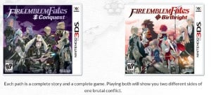 3DS Fire Emblem Fates Birthright Conquest Box Artworks
