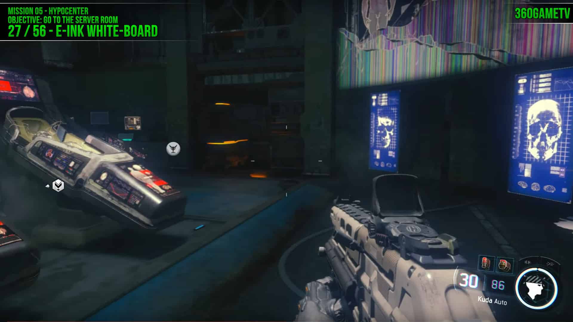 Call of Duty: Black Ops 3 E-Ink White-Board Location in Mission 5: Hypocenter1920 x 1080