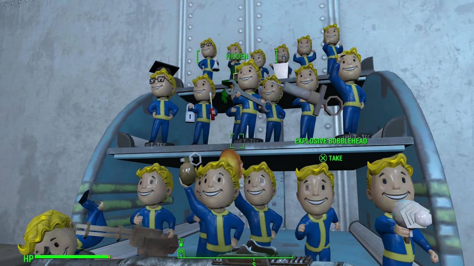 Fallout 4 All Bobbleheads.