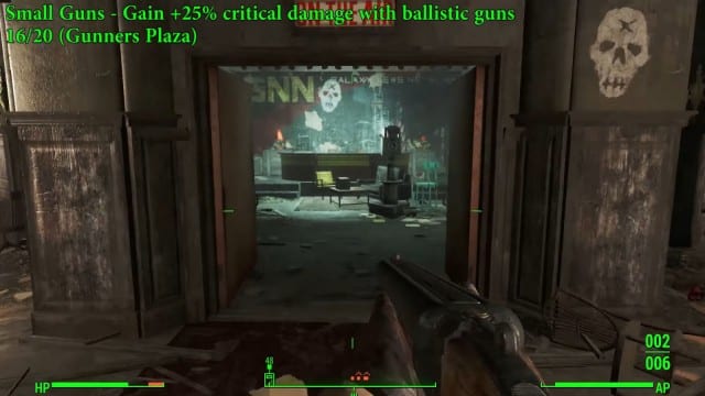Fallout 4 Small Guns Bobblehead Location