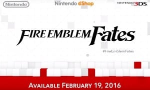 Fire Emblem Fates Release Date 3DS February 19 2016 Artwork