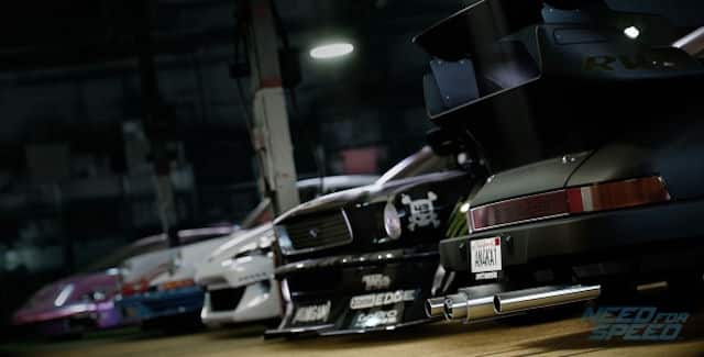 Need for Speed 2015 Car List