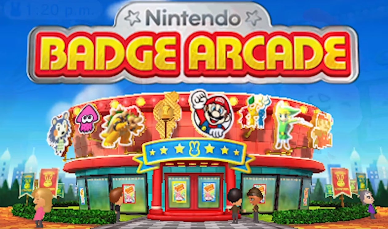 Nintendo Badge Arcade Titlescreen 3DS
