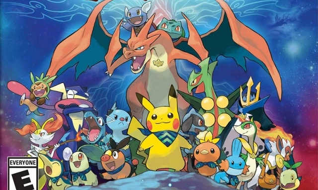Pokemon Super Mystery Dungeon Cast Artwork 3DS