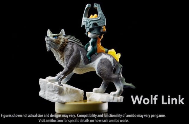 Wolf Link amiibo Zelda Twilight Princess HD Wii U