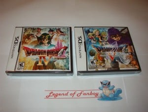 Dragon Quest DS Box Arts DQV Hand of the Heavenly Bride DQIV Chapters of the Chosen USA
