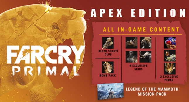 Far cry primal apex edition что включает