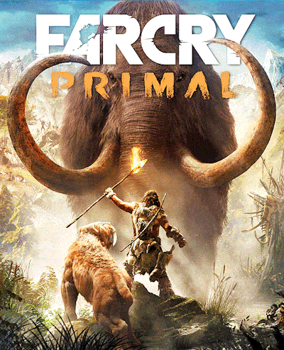 Far Cry Primal GIF Animation Torch Logo Xbox One PS4 PC