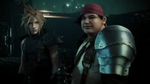 Final Fantasy VII Remake Cloud Strife and Wedge Screenshot